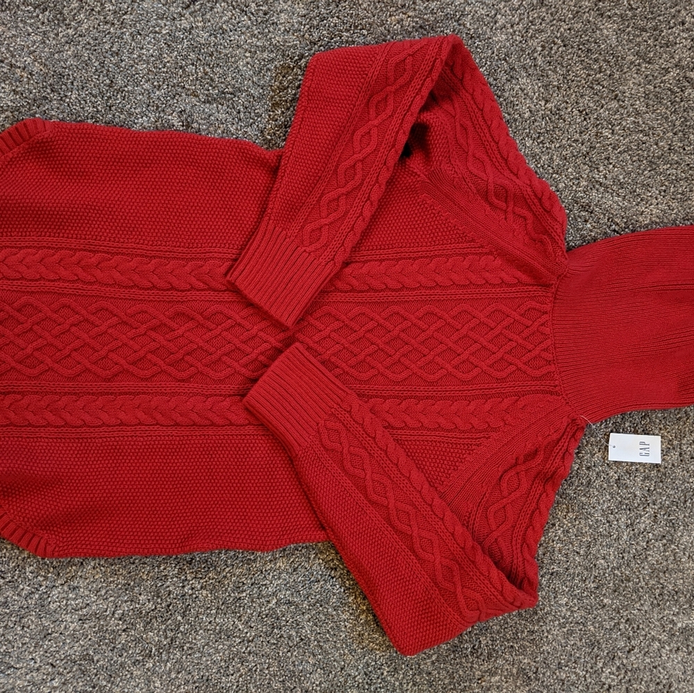 Gap - red XS maternity sweater